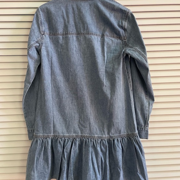 Veronica Beard Denim Blue Catherine Mini Dress - Picture 9 of 9